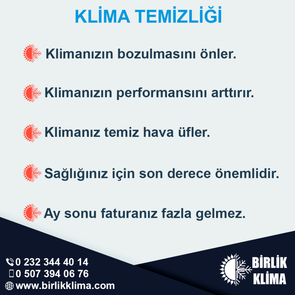 Klima Temizliği